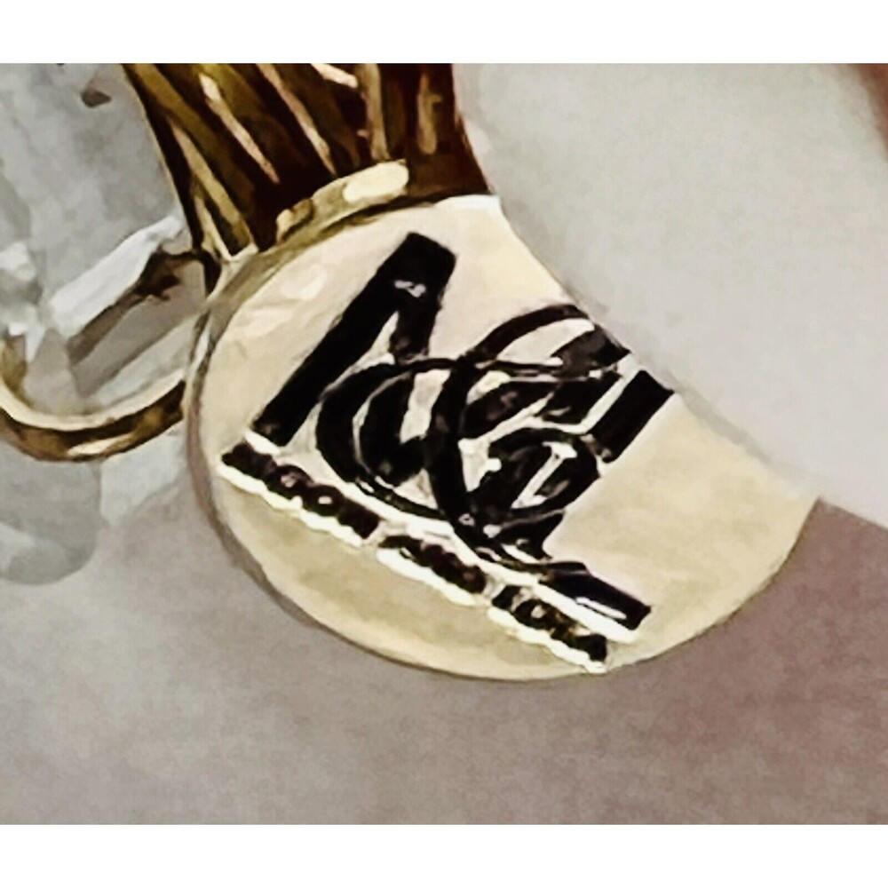 Moon & Lola “R” Wired Bangle Bracelet Mirrored New with Tags Retail $36 - Picture 6 of 7